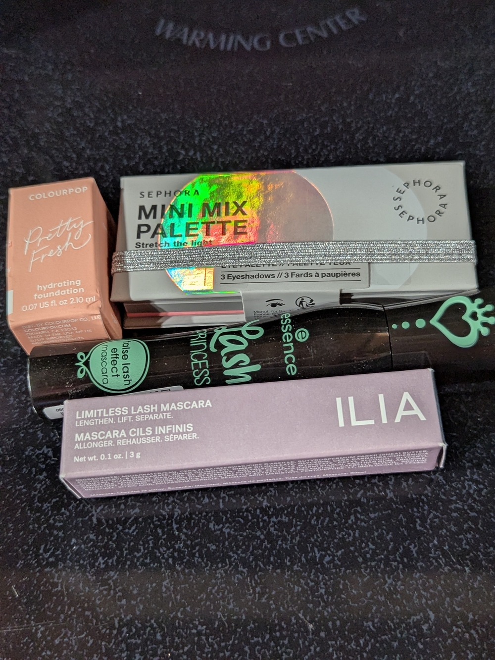 ILIA Limitless Lash Mascara Sephora 3 Mini Pallet Silver Dust & Metallic Eyes